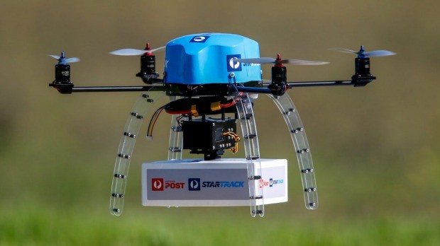  Los drones mensajeros también surcan los cielos australianos