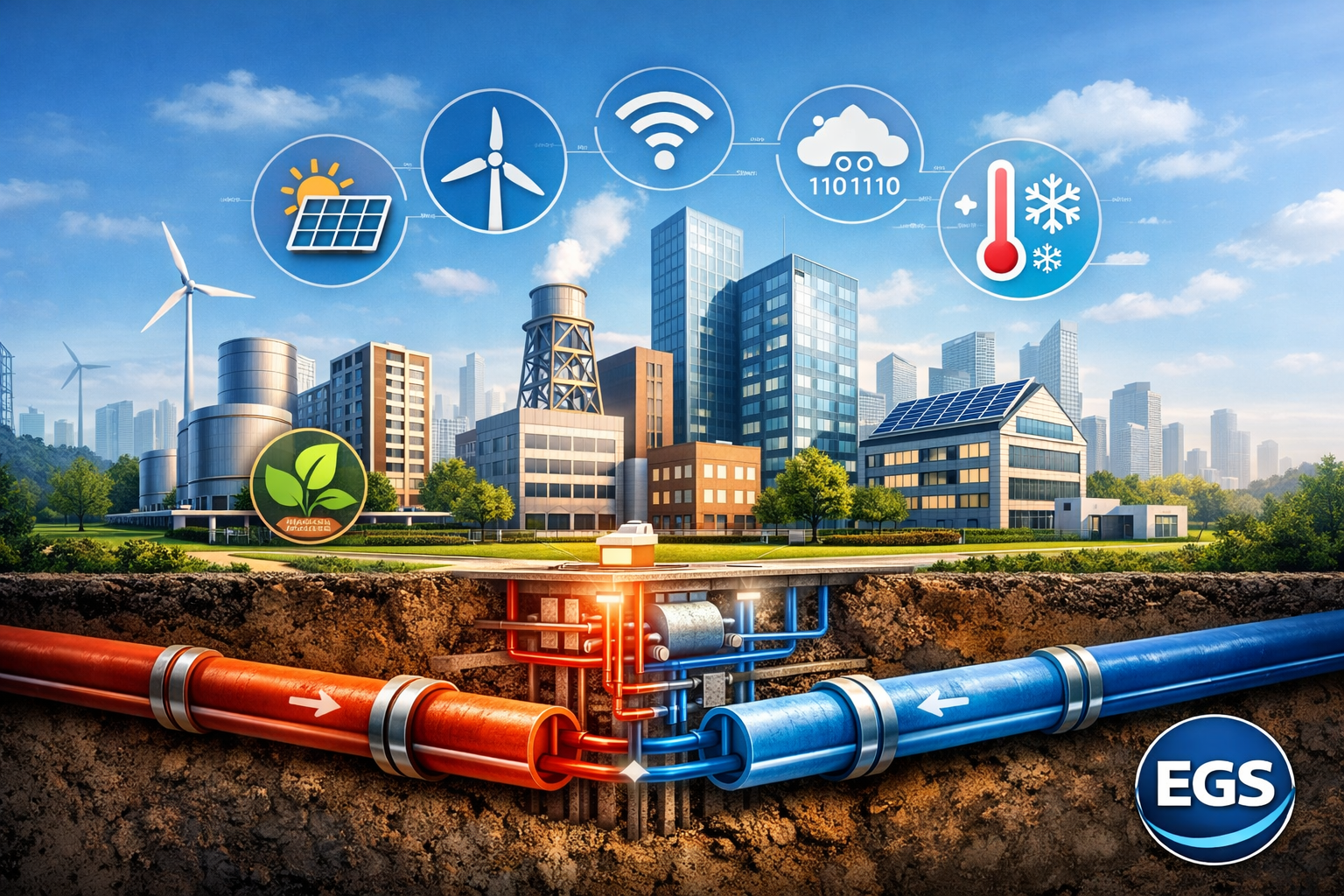 Redes de calor frio sostenibilidad